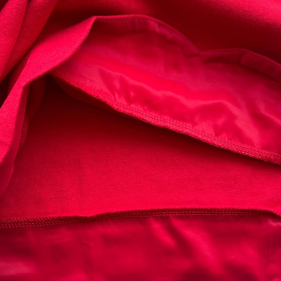 Talbots Red Ponte Short Sleeve Top - Picture 10 of 11